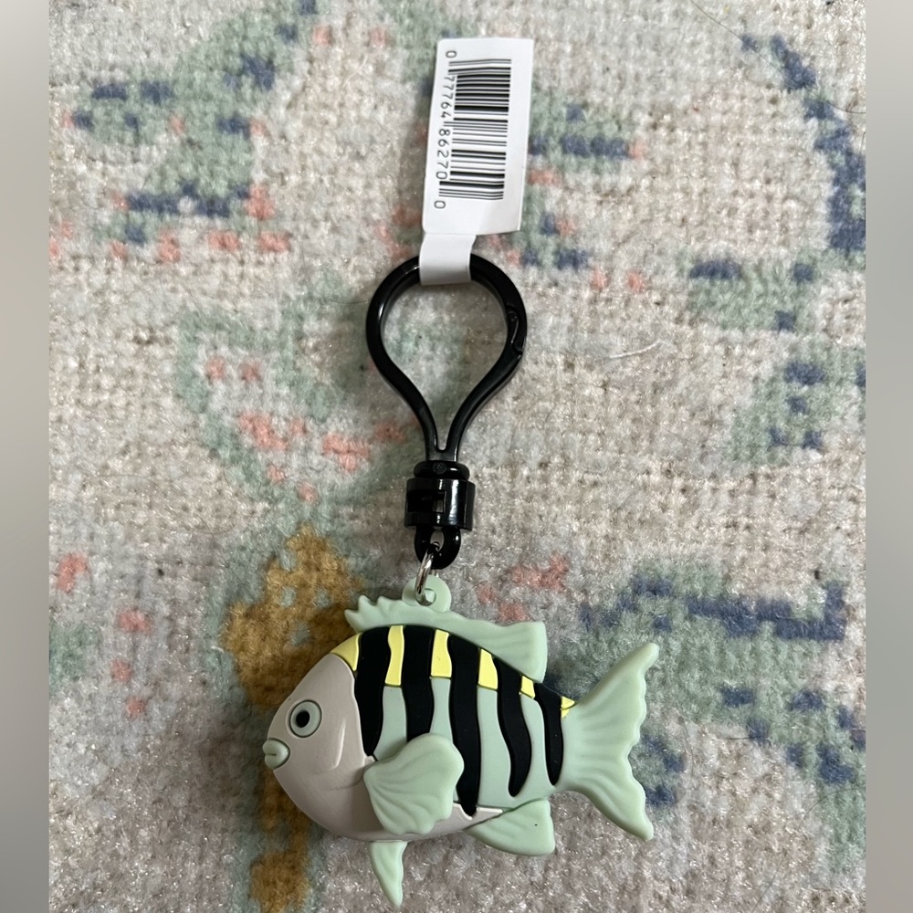 The Little Mermaid Flounder Key Chain